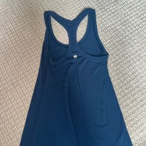 Lululemon Navy Blue Racerback Tank Top